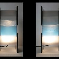 Lanterne aux Esprits vue de face et coté concept minéral 2
