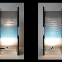 Lanterne aux Esprits vue de face et coté concept minéral 4