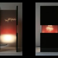 Lanterne aux Esprits vue de face et coté concept végétal 1