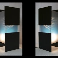 Lanterne aux Esprits vue de face et coté concept minéral 4
