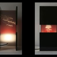 Lanterne aux Esprits vue de face et coté concept végétal 1